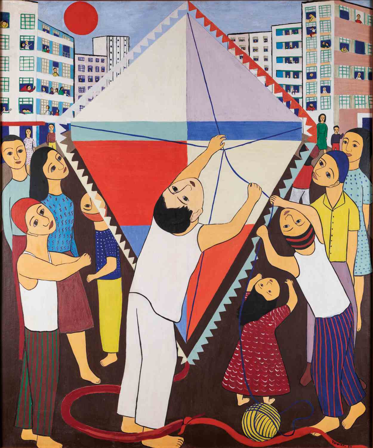 Flying a Kite